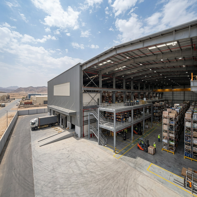 Warehouse Mezzanine Floor Company in Ajman